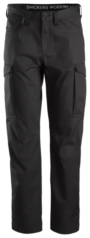 Snickers 6800 Service Broek Zwart voorkant