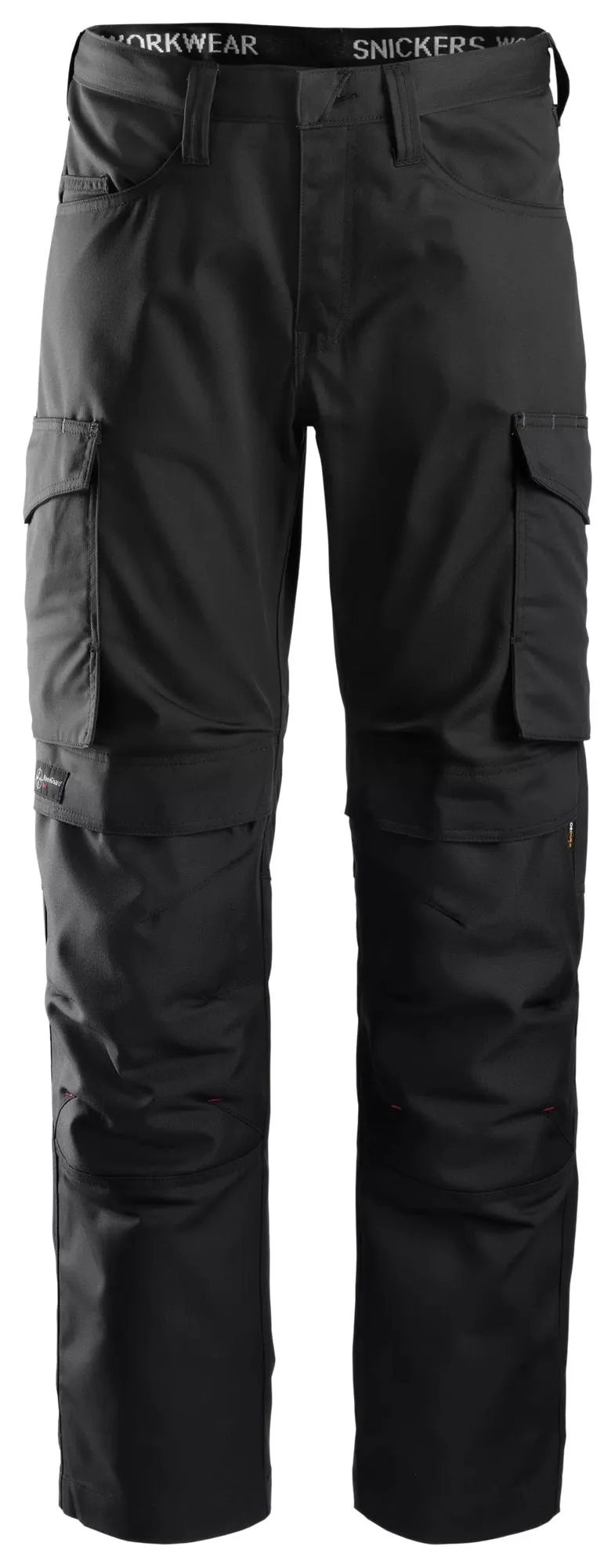 Snickers 6801 Service Broek met Kniezakken Donker Blauw voorkant