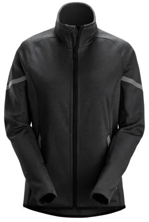 Snickers 8071 AllroundWork, 37.5® Dames Fleece Vest Zwart voorkant