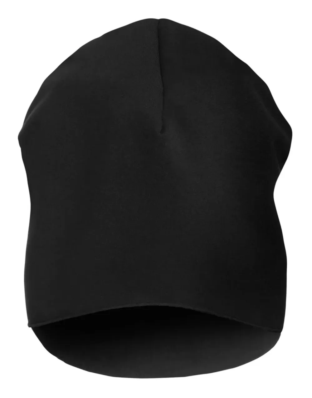 Snickers 9024 FlexiWork, Stretch Fleece Beanie Zwart voorkant
