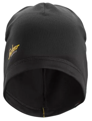 Snickers 9048 Polartec® Power Stretch® Beanie Zwart voorkant