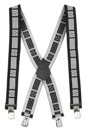 Snickers 9050 Elastische Bretels Zwart - Grijs voorkant