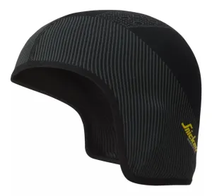Snickers 9053 FlexiWork, Naadloze Helmvoering Zwart - Grijs voorkant