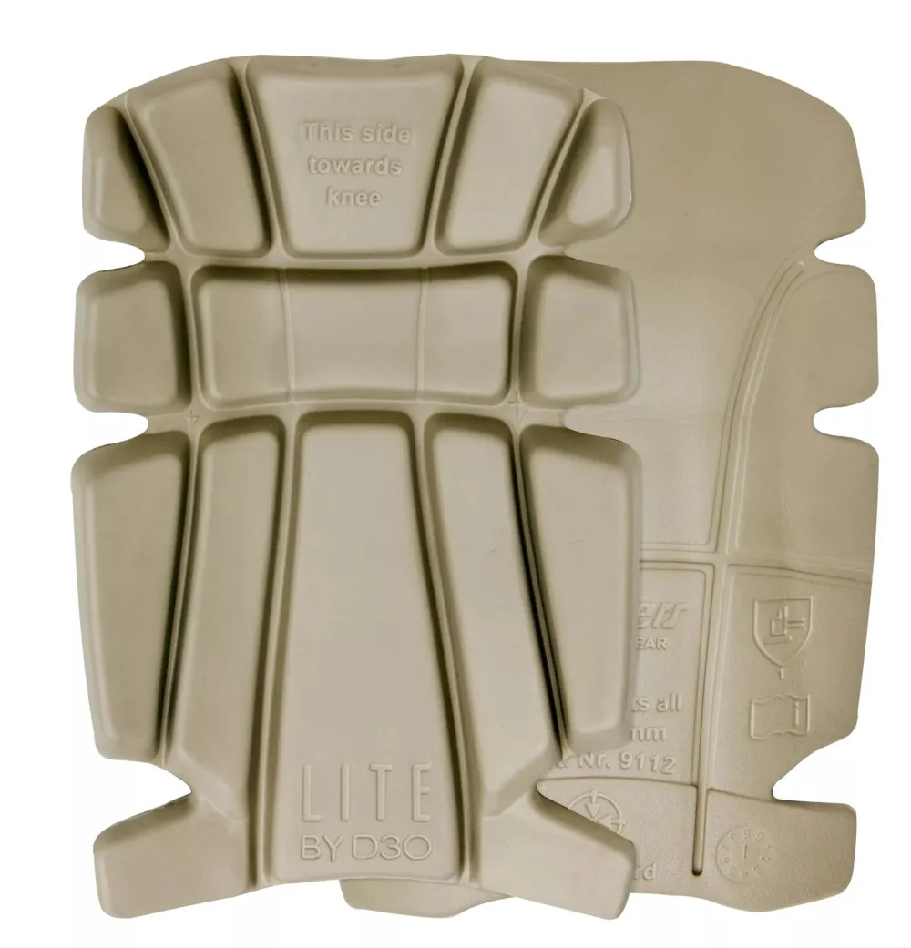 Snickers 9112 D3O® Lite Kniebeschermers Khaki voorkant