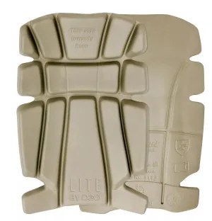 Snickers 9112 D3O® Lite Kniebeschermers Khaki voorkant