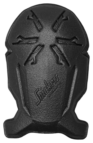 Snickers 9122 Ergonomische kniebeschermers Geel - Zwart voorkant