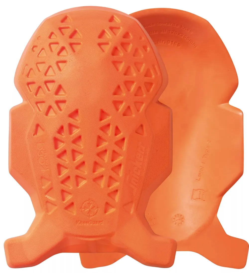 Snickers 9169 D3O® Ergo Kniebeschermers Oranje voorkant