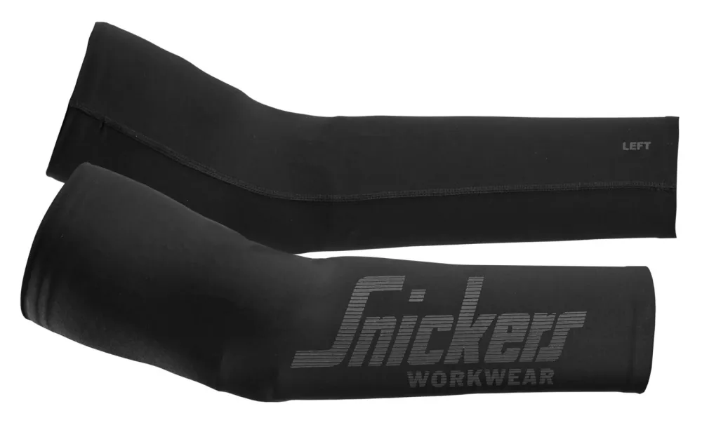 Snickers 9453 Mouwen Zwart voorkant
