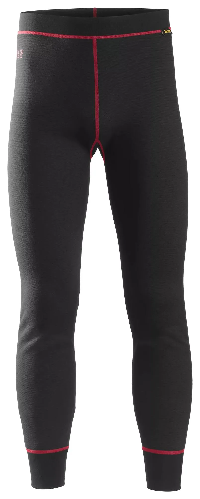 Snickers 9469 ProtecWork, Wollen Terry Broek Zwart voorkant