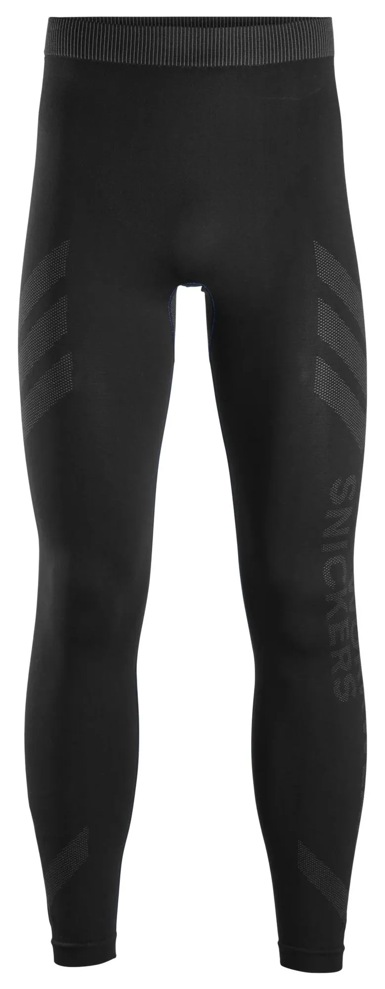 Snickers 9492 Naadloze Basislaag In Motion Legging Zwart - Grijs voorkant
