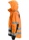 Snickers AlroundWork, High-Vis Waterproof 37.5® Isolerend Jack Klasse 3 1132 - Afbeelding 4