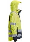 Snickers AlroundWork, High-Vis Waterproof 37.5® Isolerend Jack Klasse 3 1132 - Afbeelding 8