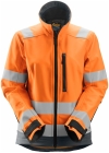 Snickers AllroundWork, High-Vis Softshell Damesjack Klasse 2/3 1237 - Afbeelding 1