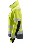 Snickers AllroundWork, High-Vis Softshell Damesjack Klasse 2/3 1237 - Afbeelding 7