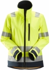 Snickers AllroundWork, High-Vis Softshell Damesjack Klasse 2/3 1237 - Afbeelding 9