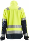 Snickers AllroundWork, High-Vis Softshell Damesjack Klasse 2/3 1237 - Afbeelding 10