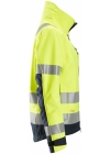 Snickers AllroundWork, High-Vis Softshell Damesjack Klasse 2/3 1237 - Afbeelding 12