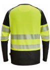 Snickers HV Cl 1 Long-Slv T-shirt 2430 - Afbeelding 2