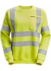 Snickers ProtecWork, Dames Sweatshirt, High-Vis Klasse 3/2 2876 - Afbeelding 1