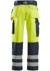 Snickers Broek High Visibility, klasse 2 3233 - Afbeelding 2