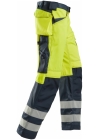 Snickers Broek High Visibility, klasse 2 3233 - Afbeelding 4