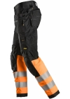 Snickers AllroundWork , High-Vis Werkbroek+ met Holsterzakken Klasse 1 6233 - Afbeelding 3