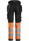 Snickers High-Vis, Class 1 Stretch Trousers Holster Pockets 6234 - Afbeelding 2