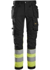Snickers High-Vis, Class 1 Stretch Trousers Holster Pockets 6234 - Afbeelding 5