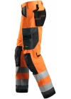 Snickers AllroundWork, High-Vis Werkbroek+ Klasse 2 6331 - Afbeelding 3