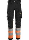 Snickers High-Vis, Klasse 1 Stretch Werkbroek 6334 - Afbeelding 1