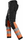 Snickers High-Vis, Klasse 1 Stretch Werkbroek 6334 - Afbeelding 3