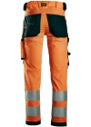 Snickers High-Vis, Class 2 Stretch Trousers 6343 - Afbeelding 2