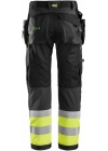 Snickers FlexiWork, HV Werkbroek+ met holsterzakken, kl 1 6931 - Afbeelding 2