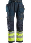 Snickers FlexiWork, HV Werkbroek+ met holsterzakken, kl 1 6931 - Afbeelding 5