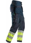 Snickers FlexiWork, HV Werkbroek+ met holsterzakken, kl 1 6931 - Afbeelding 8