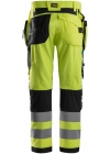 Snickers FlexiWork, HV Werkbroek+ met holsterzakken kl 2 6932 - Afbeelding 2