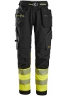 Snickers High-Vis, Klasse 1 Stretch Werkbroek met Holsterzakken 6934 - Afbeelding 1