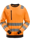 Snickers AllroundWork, High-Vis Sweatshirt KL2/KL3 8037 - Afbeelding 2
