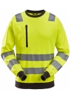 Snickers AllroundWork, High-Vis Sweatshirt KL2/KL3 8037 - Afbeelding 1