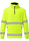 Portwest F302 Hi-Vis 1/2 Zip Fleece - Afbeelding 1