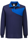 Portwest PW218 PW2 Cotton Comfort Polo Shirt L/S - Afbeelding 1