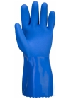 Portwest A881 Chemiebestendige blauwe PVC handschoen - Afbeelding 2