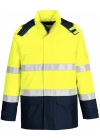 Portwest FR605 Bizflame Regen+ Hi-Vis Vlamboog Jack - Afbeelding 1