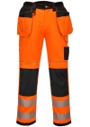 Portwest PW306 PW3 Hi-Vis Stretch Broek met Holsterzakken - Afbeelding 1