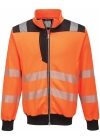 Portwest PW370 PW3 Hi-Vis sweatshirt met rits - Afbeelding 1