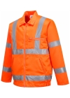Portwest RT40 Hi-Vis Polyester Katoenen Bomberjack - Afbeelding 3