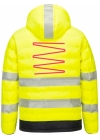 Portwest S548 Hi-Vis Ultrasonisch Verwarmd Tunnel Jack - Afbeelding 4