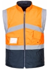 Portwest S769 Hi-Vis ademend 2-in-1 contrast omkeerbaar jack - Afbeelding 2