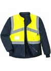 Portwest S769 Hi-Vis ademend 2-in-1 contrast omkeerbaar jack - Afbeelding 7