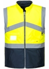 Portwest S769 Hi-Vis ademend 2-in-1 contrast omkeerbaar jack - Afbeelding 8